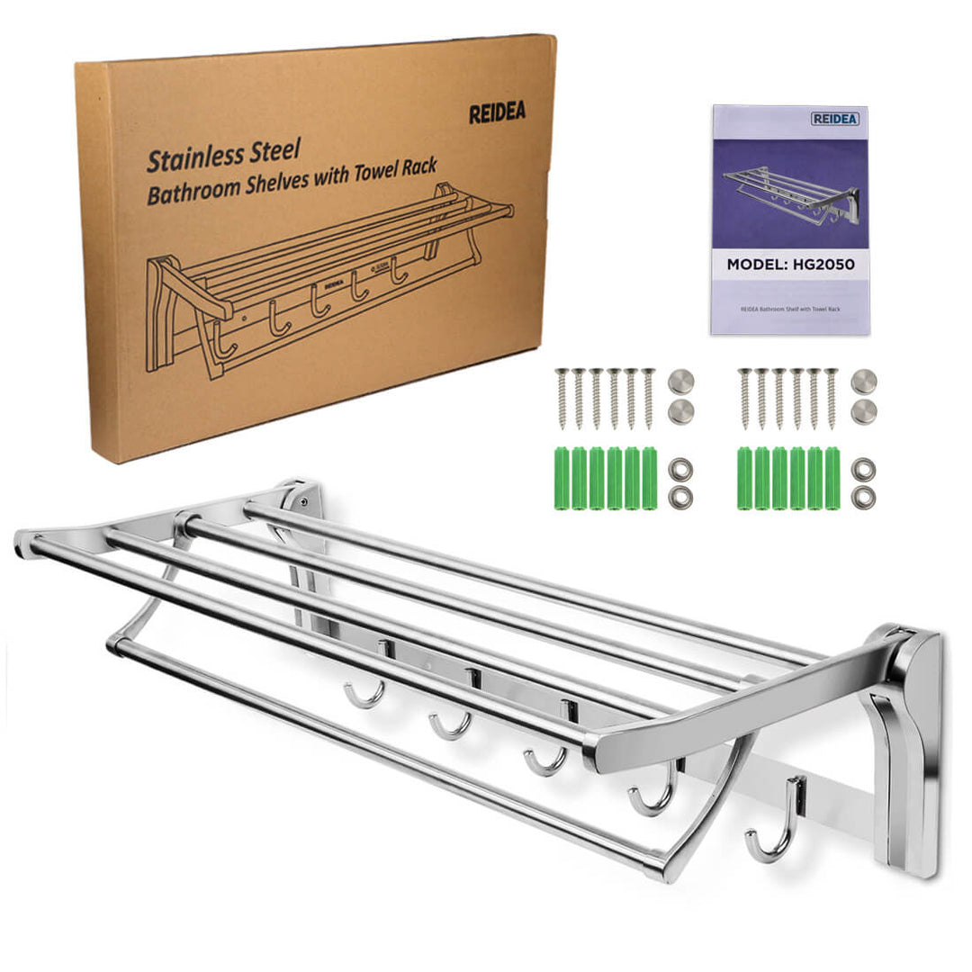 Bathroom Shelf with Towel Rack user manual