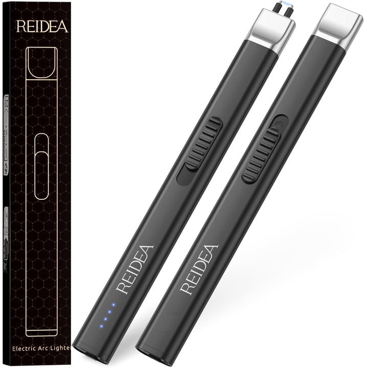 REIDEA R1 Flat Electronic Candle Lighters, 2 Pack